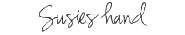 Susies hand Font